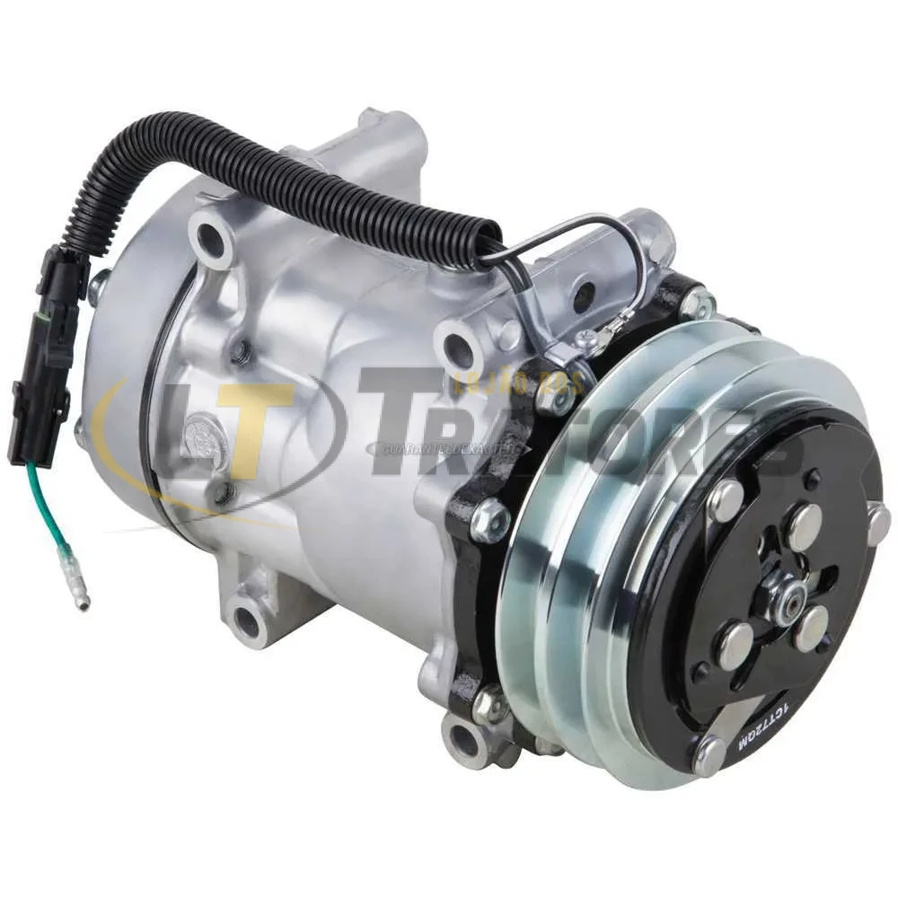 84159489 COMPRESSOR  -  SD7H15  POLI V 12VOL - Imagem 2