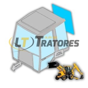 827/80378 - VIDRO TRASEIRO